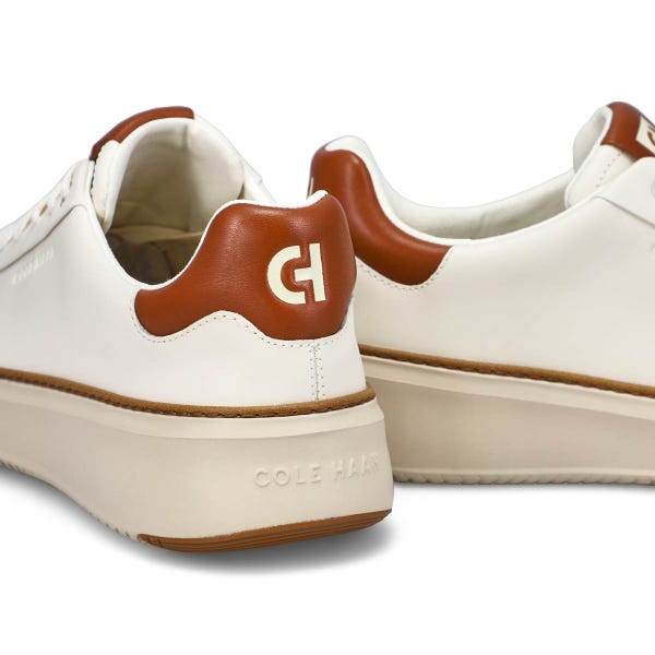 Baskets décontractées GRANDPRO TOPSPIN, ivoire/nouveau caramel/ancien parchemin, hommes