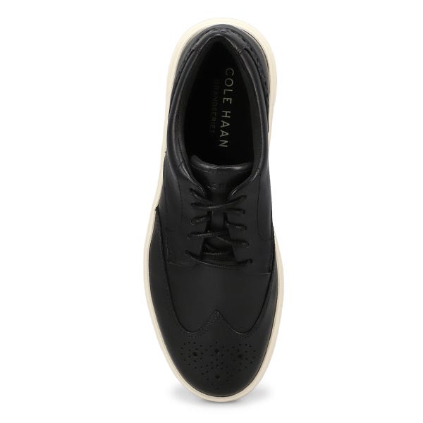 Baskets GRAND CROSSCOURT DAILY WINGTIP, noir/ivoire, hommes
