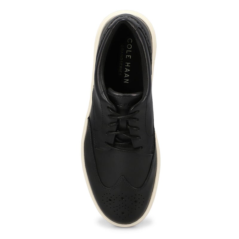 Baskets GRAND CROSSCOURT DAILY WINGTIP, noir/ivoire, hommes