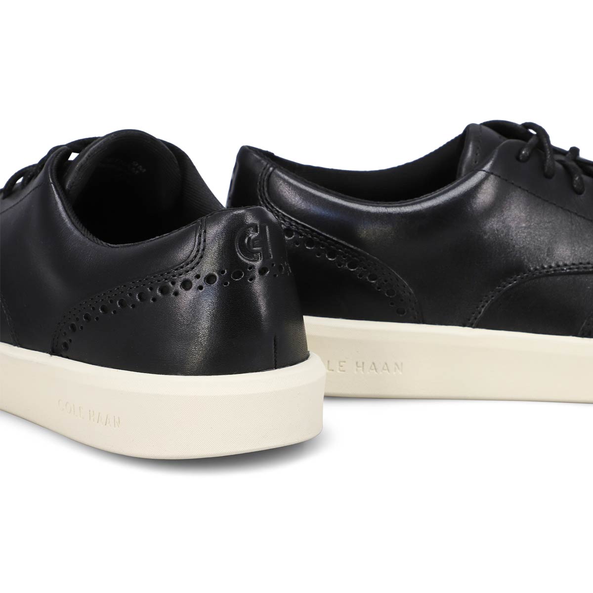 Men's Grand Crosscourt Daily Wingtip Sneaker - Black/Ivory