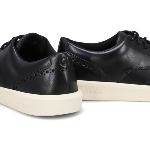 Baskets GRAND CROSSCOURT DAILY WINGTIP, noir/ivoire, hommes