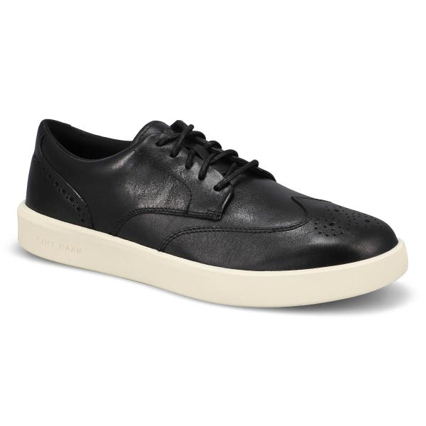 Baskets GRAND CROSSCOURT DAILY WINGTIP, noir/ivoire, hommes