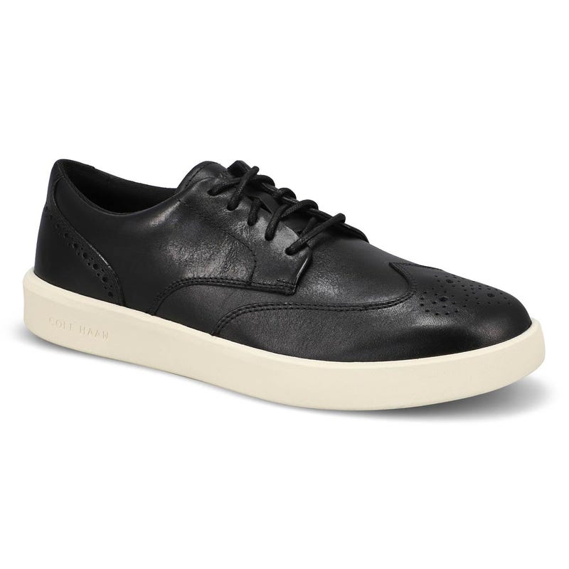 Baskets GRAND CROSSCOURT DAILY WINGTIP, noir/ivoire, hommes