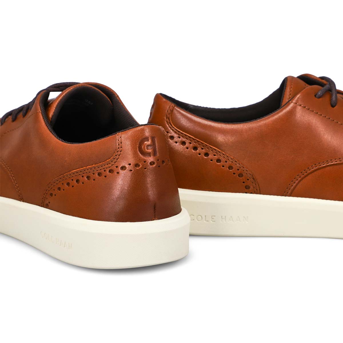 Men's Grand Crosscourt Daily Wingtip Sneaker - British Tan/Dark Chocolate/Ivory