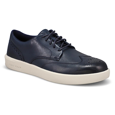 Mns Grand Crosscourt Daily Wingtip Sneaker - Navy Blazer/ Glacier Grey