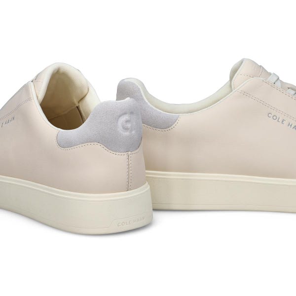 Baskets à enfiler GRANDPRØ LUXE SLIP ON, ivoire/cuir naturel, hommes