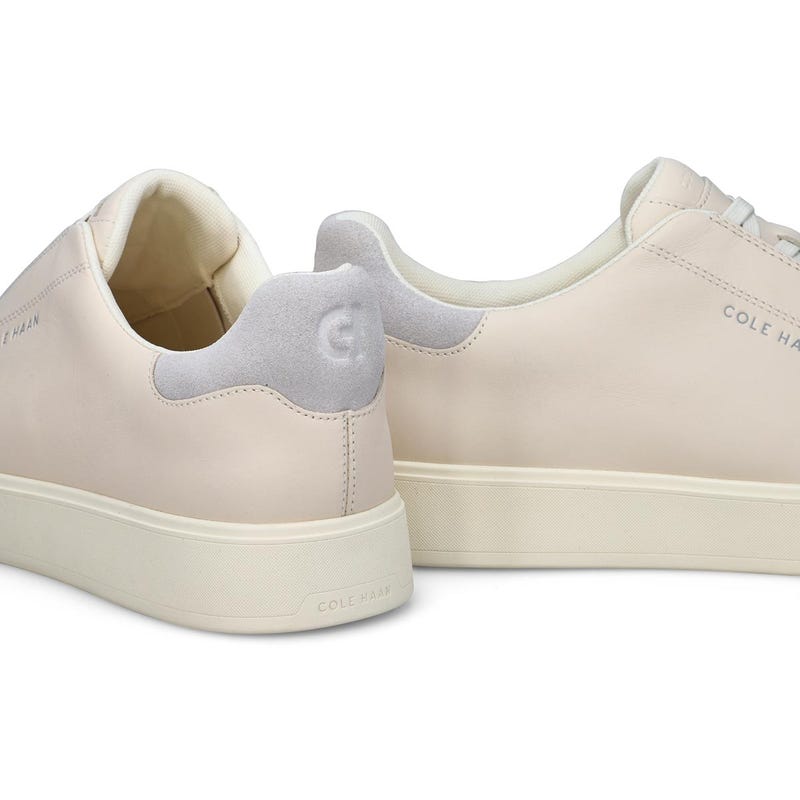 Baskets à enfiler GRANDPRØ LUXE SLIP ON, ivoire/cuir naturel, hommes