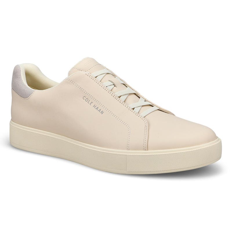 Baskets à enfiler GRANDPRØ LUXE SLIP ON, ivoire/cuir naturel, hommes
