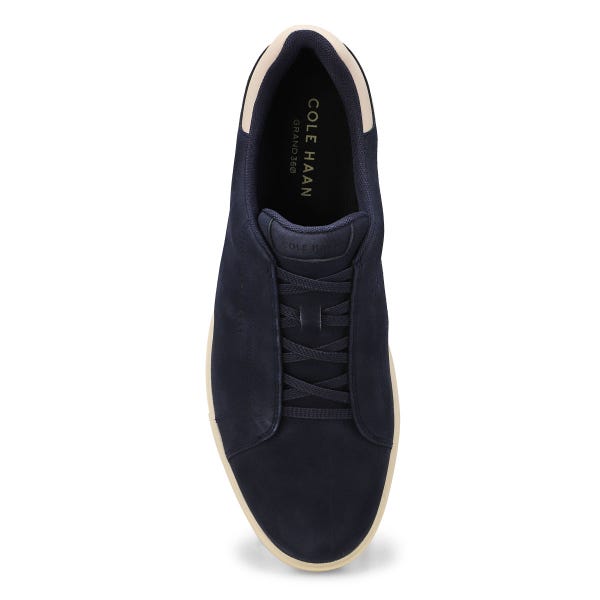 Baskets à enfiler GRANDPRØ LUXE SLIP ON, nubuck marine/ivoire, hommes
