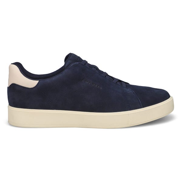 Baskets à enfiler GRANDPRØ LUXE SLIP ON, nubuck marine/ivoire, hommes