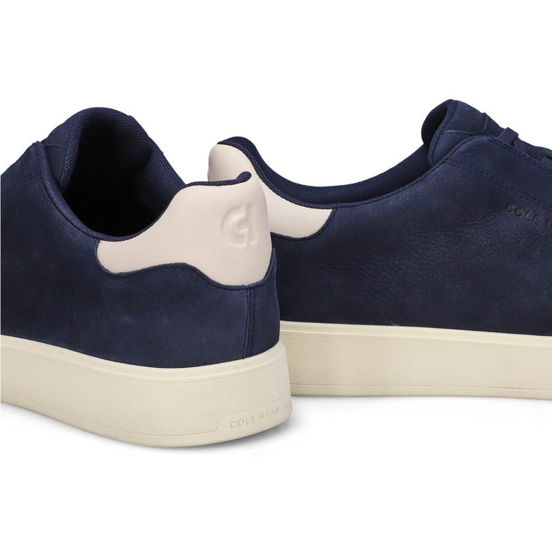 Baskets à enfiler GRANDPRØ LUXE SLIP ON, nubuck marine/ivoire, hommes