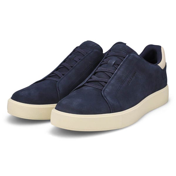 Baskets à enfiler GRANDPRØ LUXE SLIP ON, nubuck marine/ivoire, hommes
