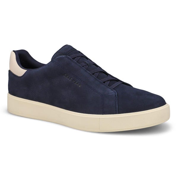 Baskets à enfiler GRANDPRØ LUXE SLIP ON, nubuck marine/ivoire, hommes