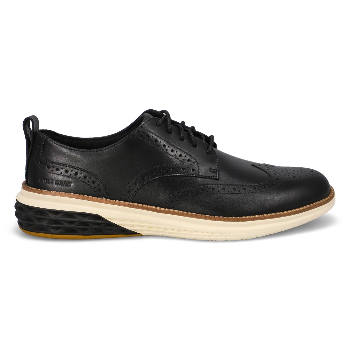 Men's Grand Hurrion Wingtip Casual Oxford - Black/Ivory