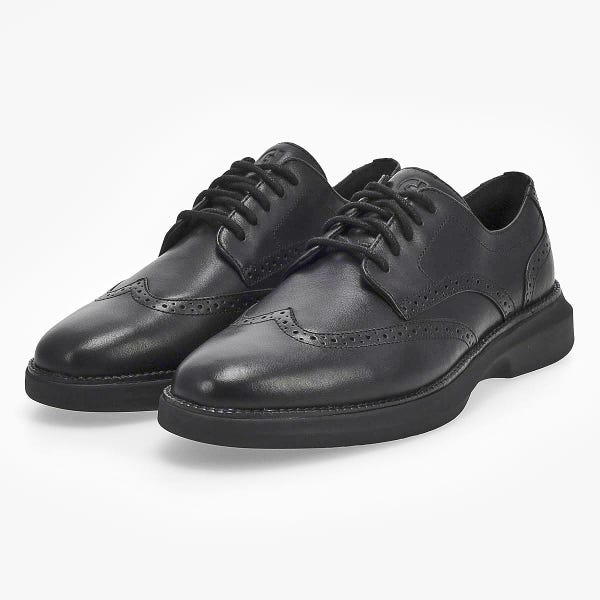 Men's Orginal Grand Shadow Wingtip Dress Oxford - Black