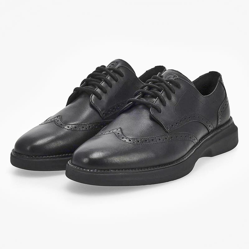 Men's Orginal Grand Shadow Wingtip Dress Oxford - Black