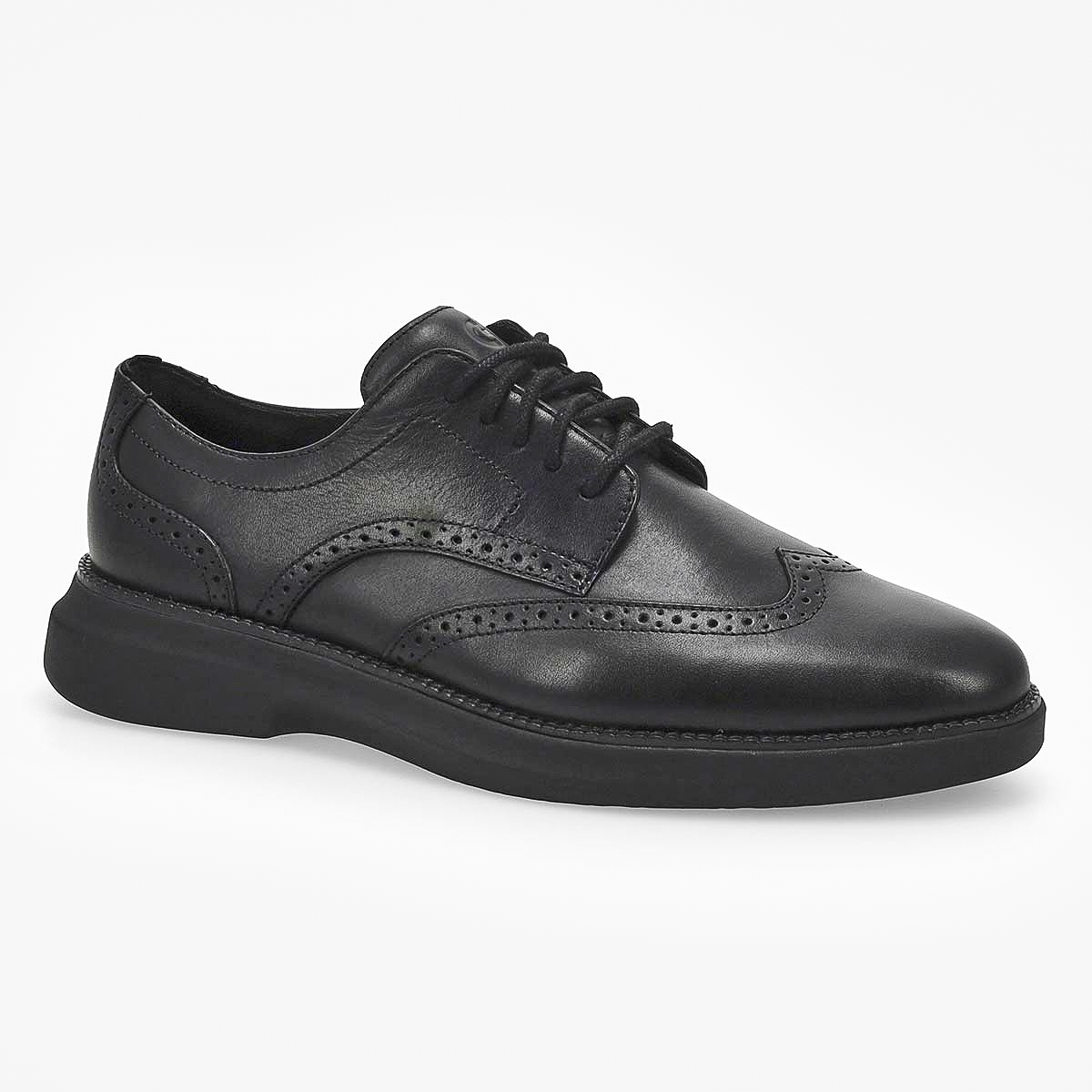 Richelieu habillé GRAND SHADOW WINGTIP, noir, hommes