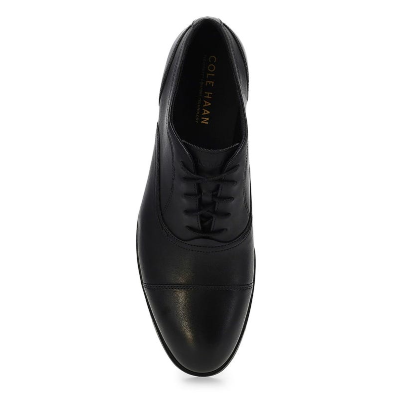 Men's Newmark Grand Cap Toe Dress Oxford - Black