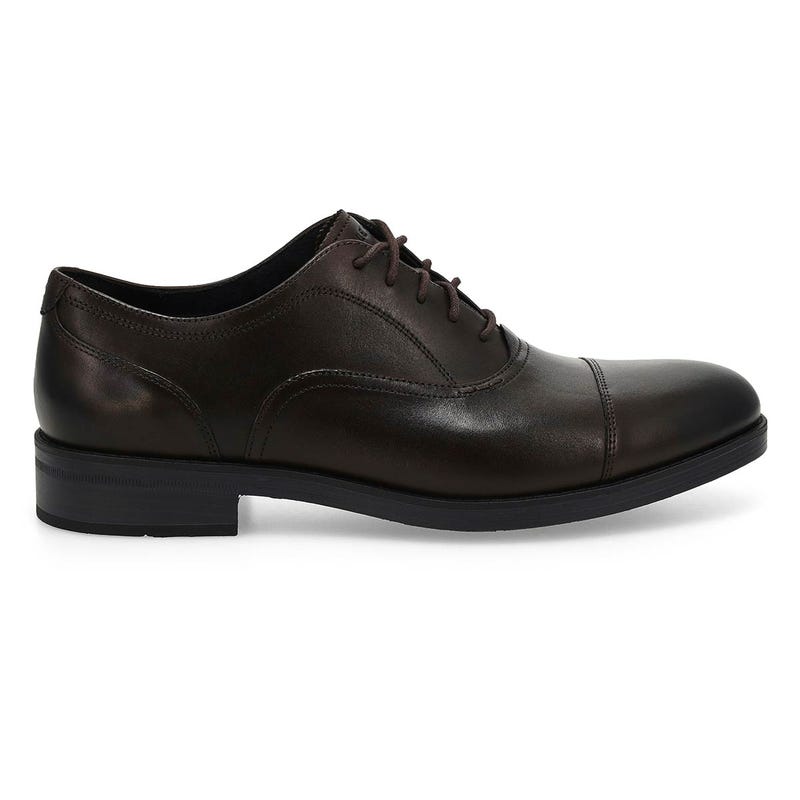 Men's Newmark Grand Cap Toe Dress Oxford -Dk Choc