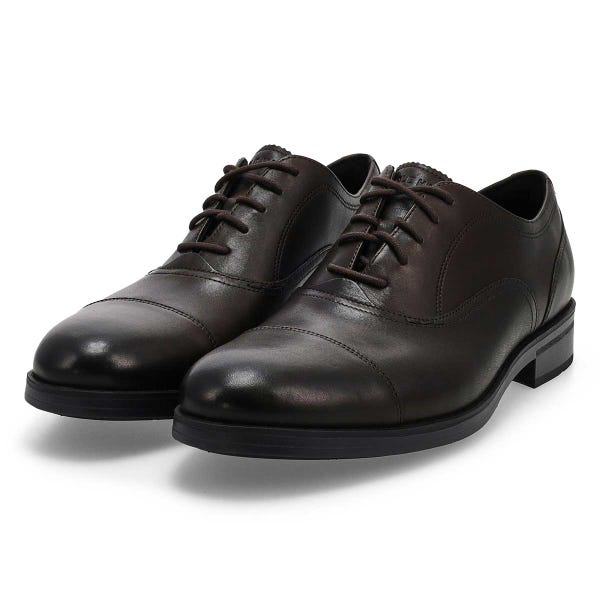 Men's Newmark Grand Cap Toe Dress Oxford -Dk Choc