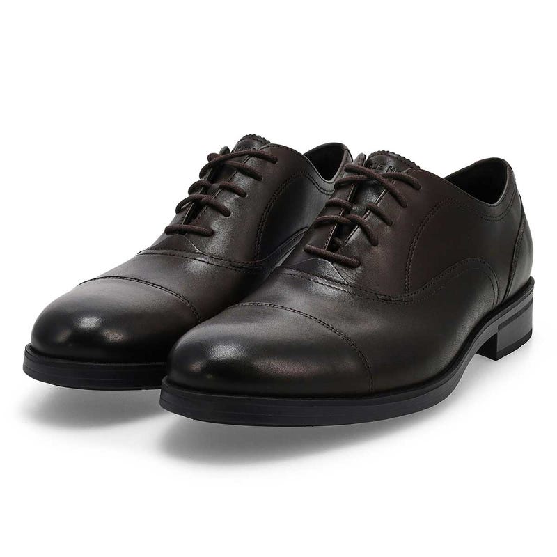 Men's Newmark Grand Cap Toe Dress Oxford -Dk Choc