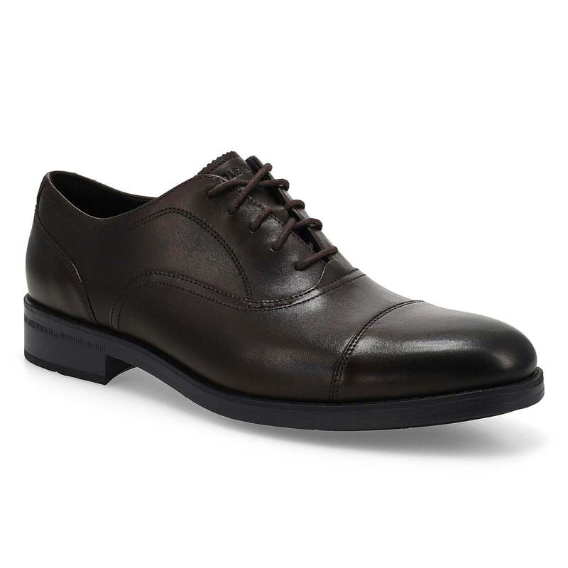 Men's Newmark Grand Cap Toe Dress Oxford -Dk Choc