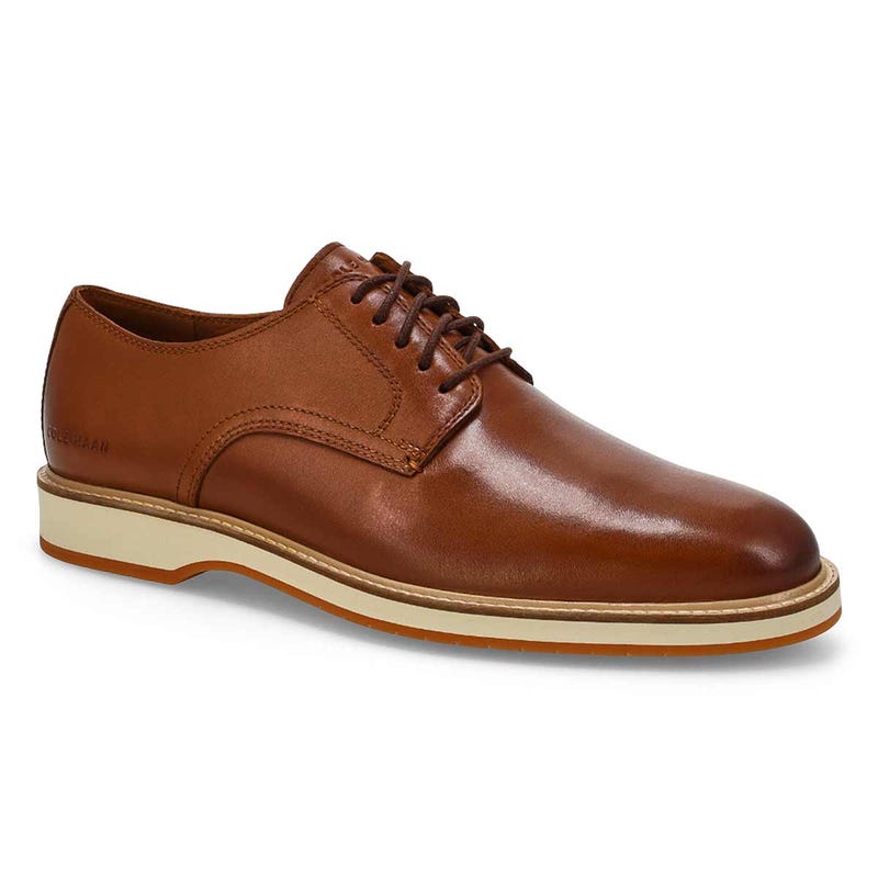 Men's Morse Grand Plain Toe Casual Oxford -British Tan