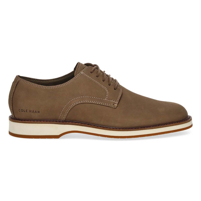 Men's Morse Grand Plain Toe Casual Oxford - Morel Nubuk