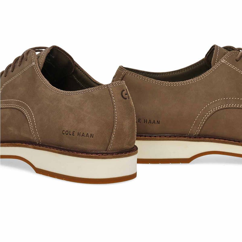 Men's Morse Grand Plain Toe Casual Oxford - Morel Nubuk