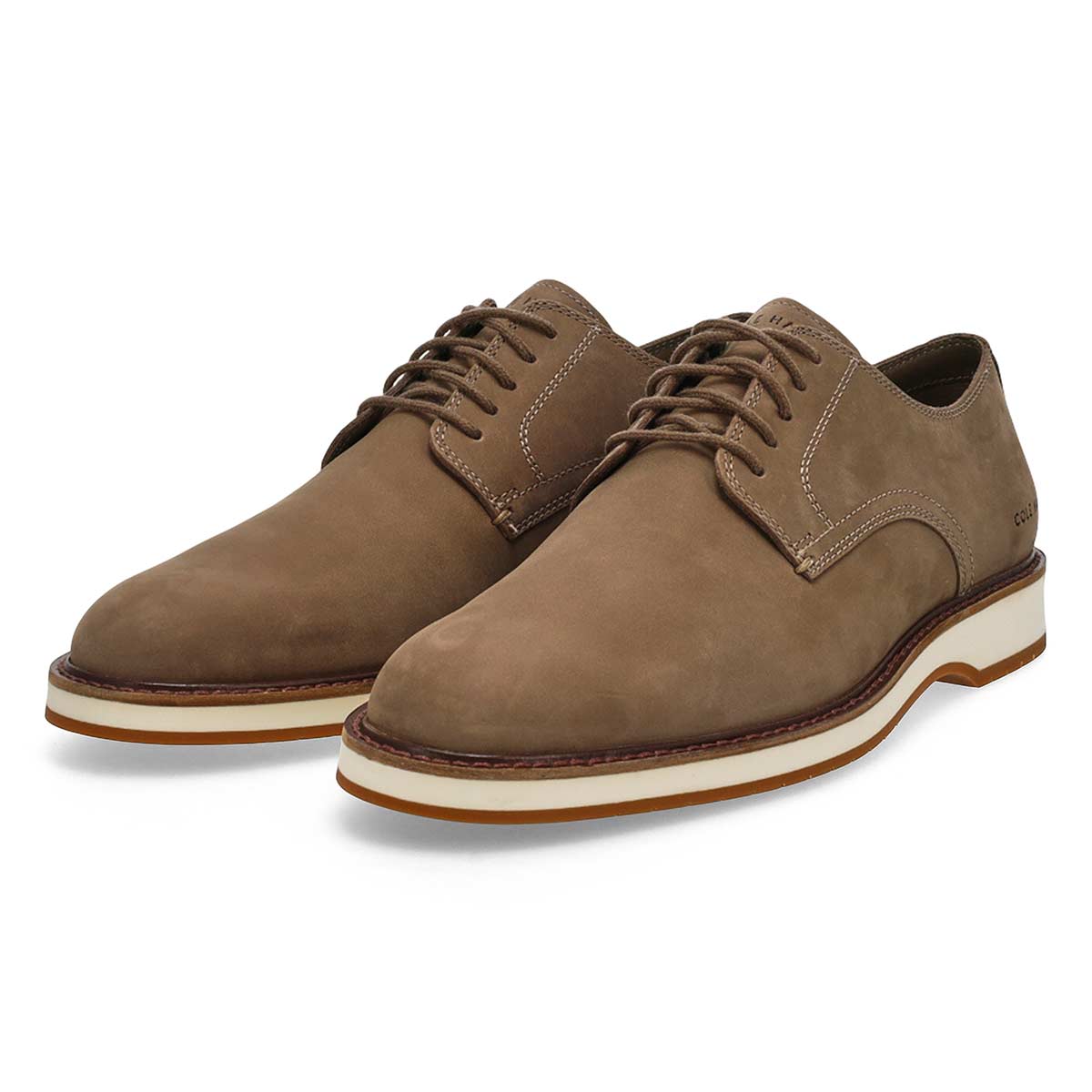 Richelieu décontracté MORSE GRAND PLAIN TOE, nubuck Morel, hommes