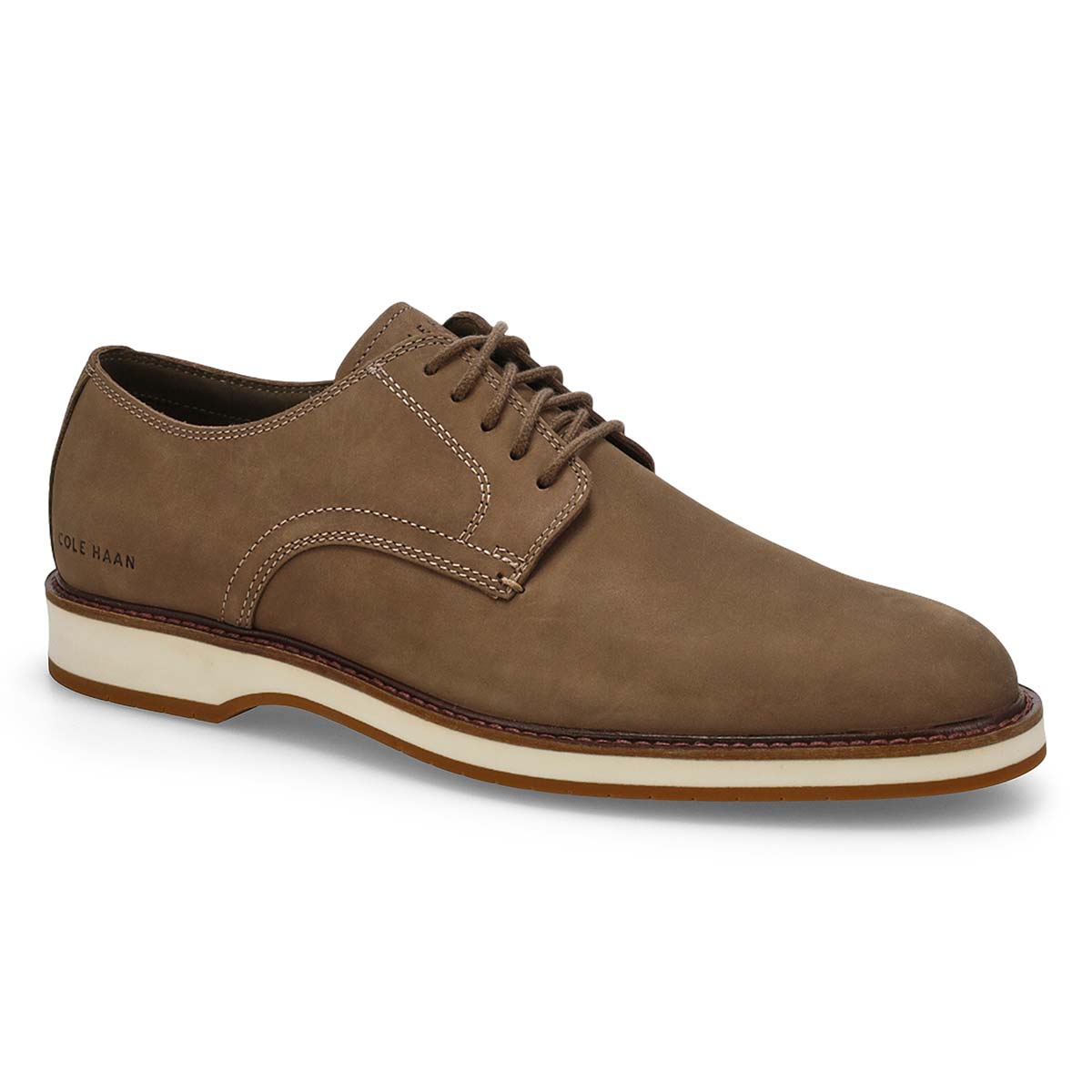 Richelieu décontracté MORSE GRAND PLAIN TOE, nubuck Morel, hommes