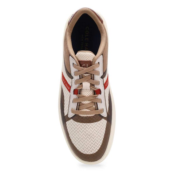 Espadrille décontractée Grand Crosscourt Daily pour hommes - Pierre ponce/châtaigne/ivoire