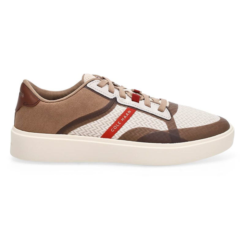 Espadrille décontractée Grand Crosscourt Daily pour hommes - Pierre ponce/châtaigne/ivoire