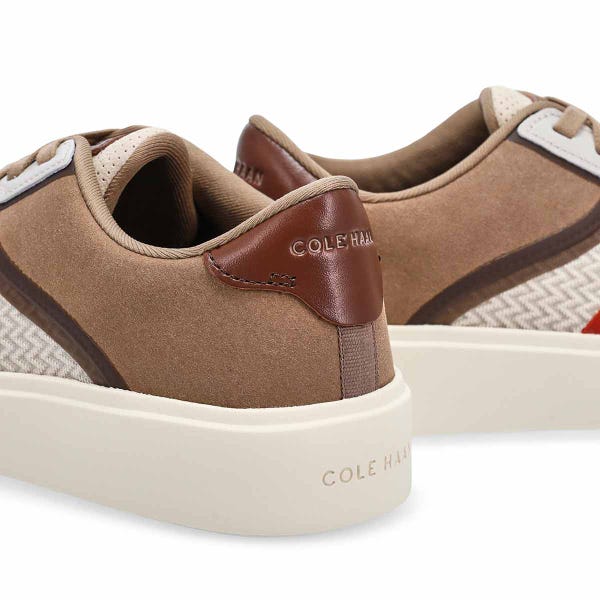 Espadrille décontractée Grand Crosscourt Daily pour hommes - Pierre ponce/châtaigne/ivoire