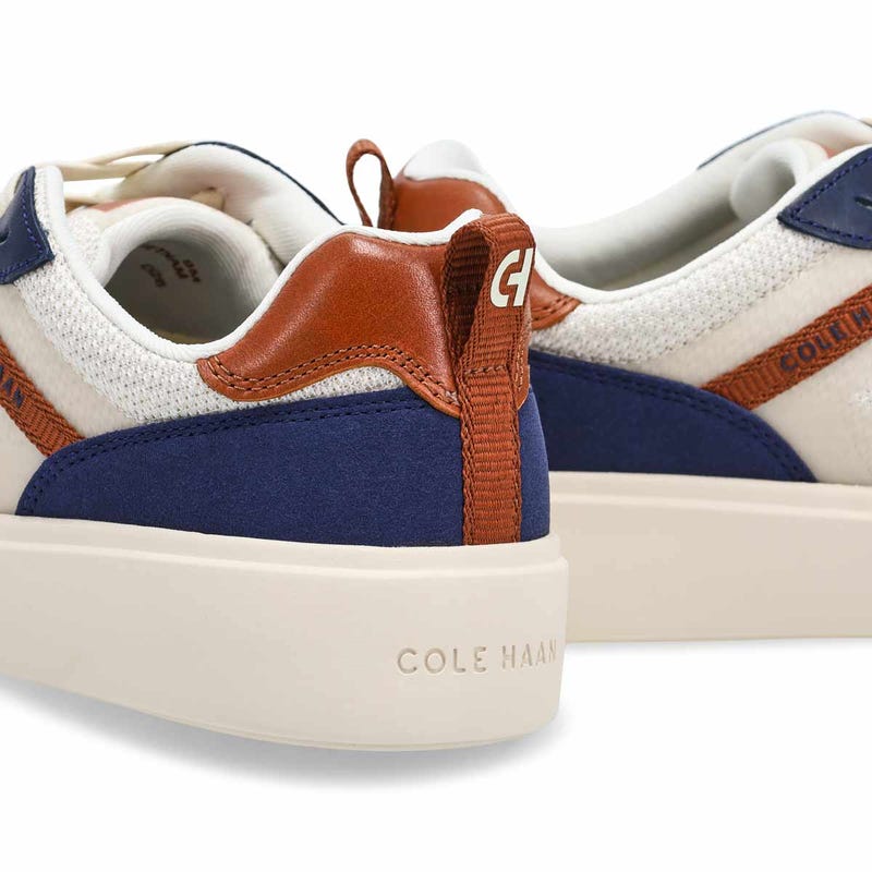 Men's Grand Crosscourt Champl Sneaker - Ivory/Navy