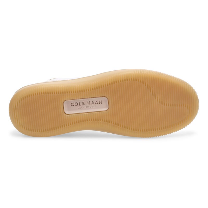Espadrille Grand Pro Packwell pour hommes - Blanc/Dove en daim/Gomme