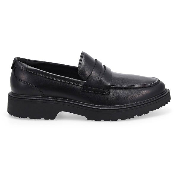 Men's Vestry Grand Lug Sole Penny Loafer - Black
