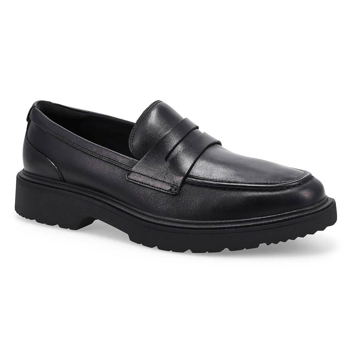 Men's Vestry Grand Lug Sole Penny Loafer - Black