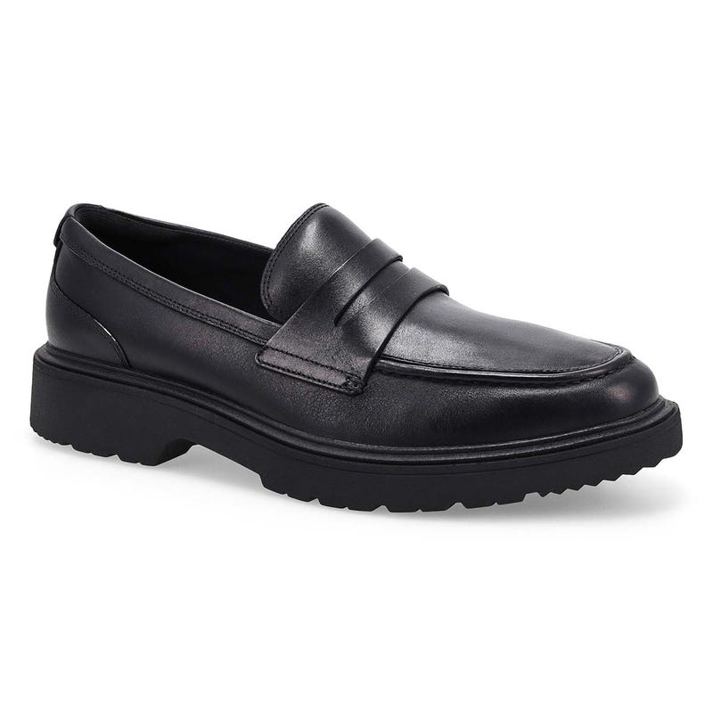 Men's Vestry Grand Lug Sole Penny Loafer - Black