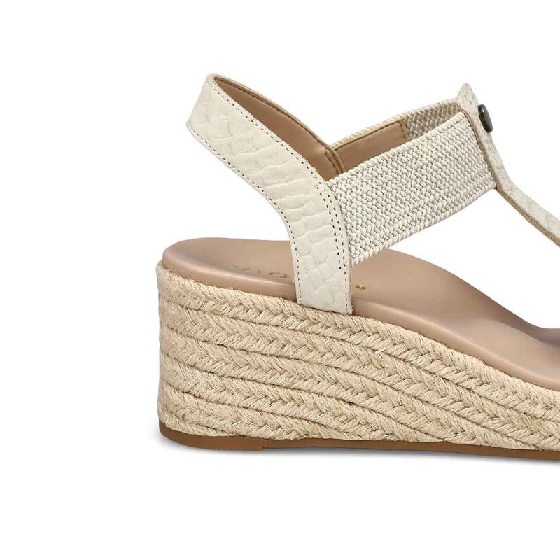 Women's Calera Wedge Sandal - Cream