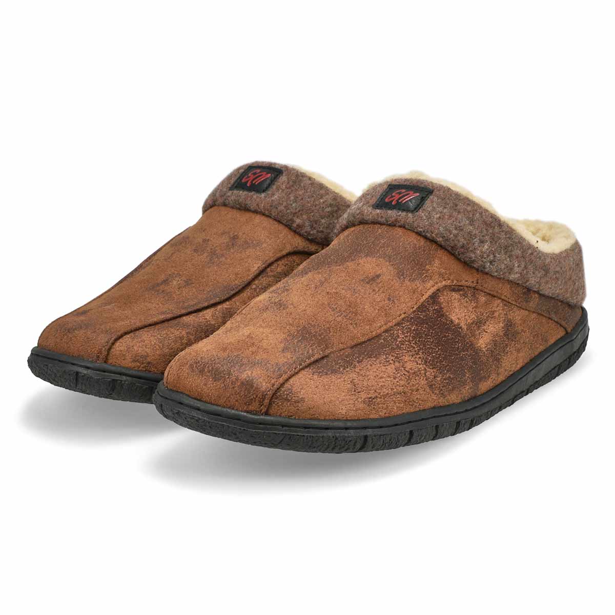 Men's Cameron 2 Open Back Slipper - Brown