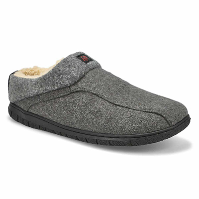 Pantoufle talon ouv Cameron 2, gris, hom