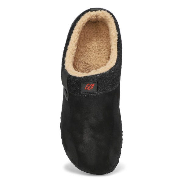 Men's Cameron 3 Open Back Slipper - Black