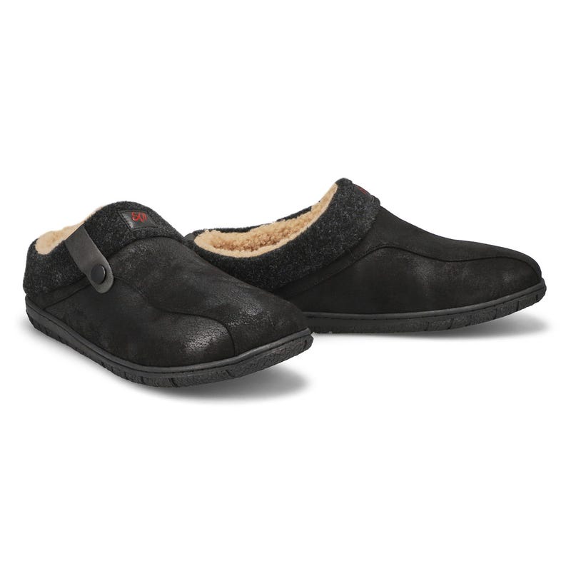 Men's Cameron 3 Open Back Slipper - Black