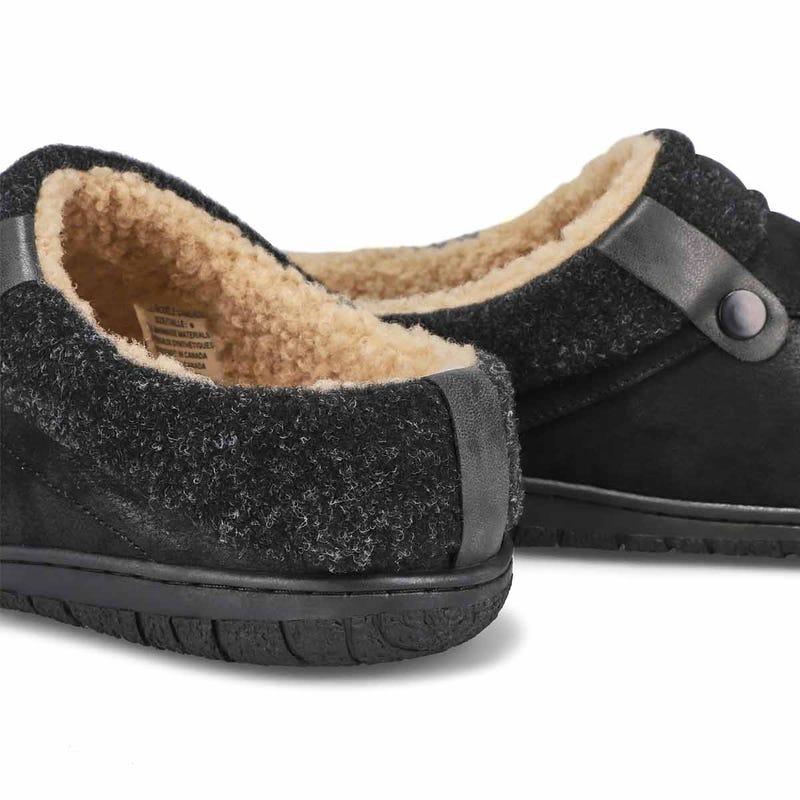 Men's Cameron 3 Open Back Slipper - Black