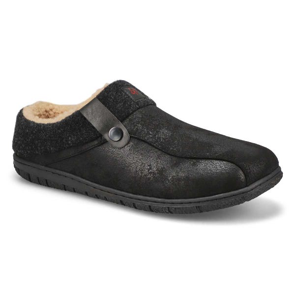Men's Cameron 3 Open Back Slipper - Black