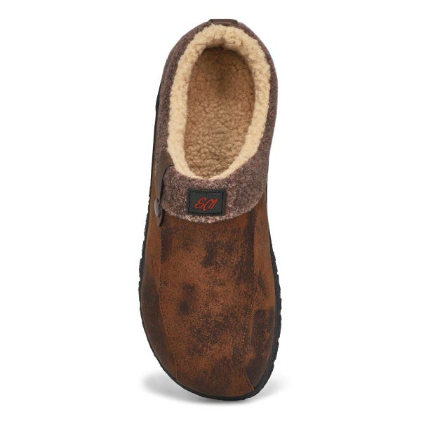 Men's Cameron 3 Open Back Slipper - Brown