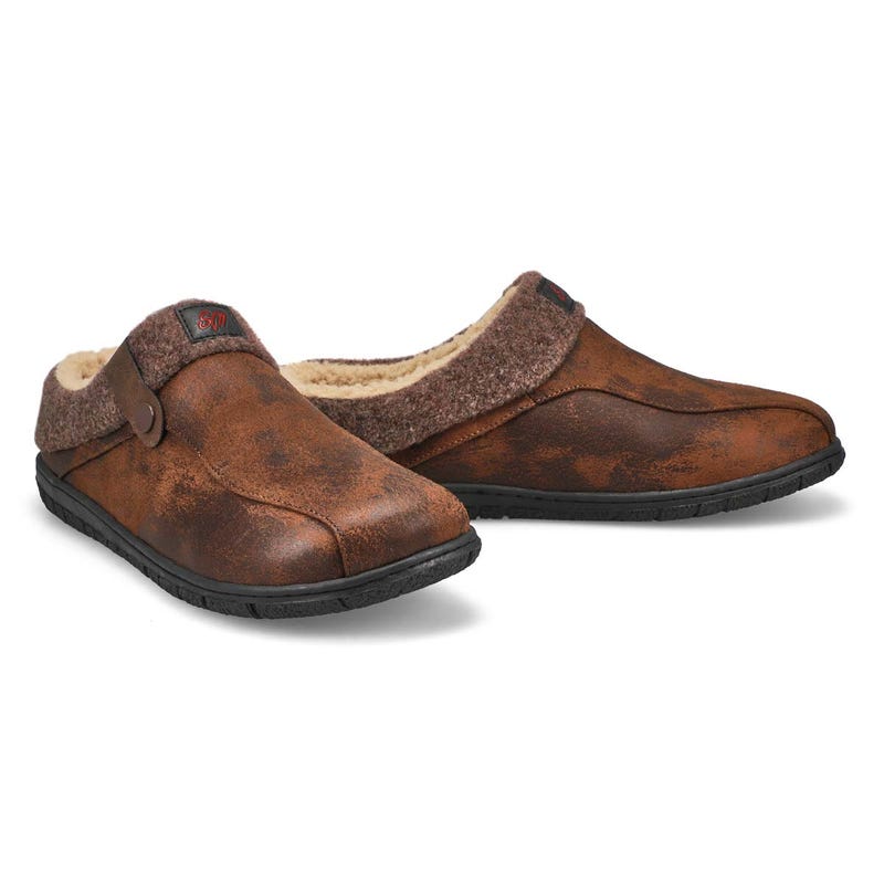 Men's Cameron 3 Open Back Slipper - Brown