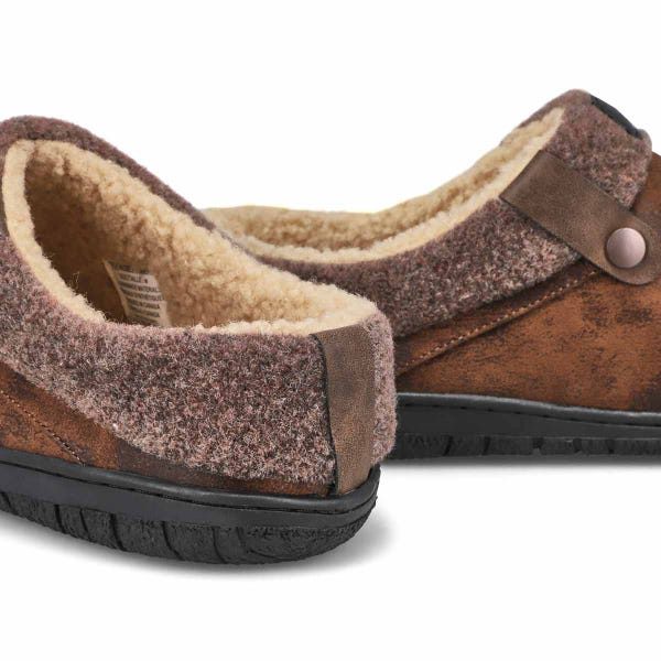 Men's Cameron 3 Open Back Slipper - Brown