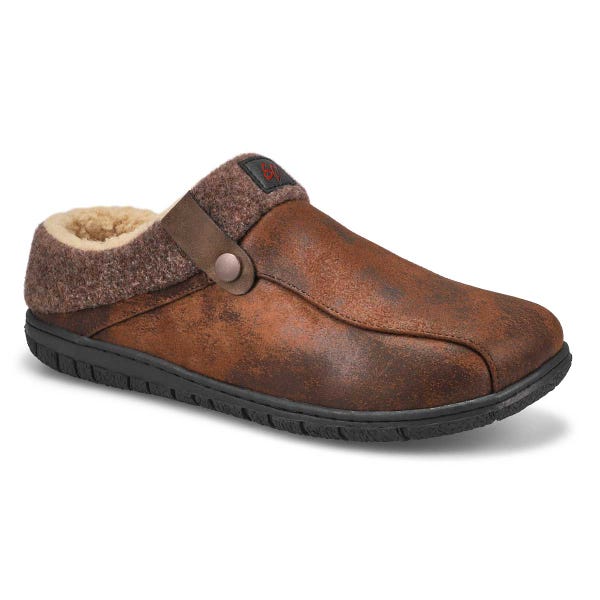 Men's Cameron 3 Open Back Slipper - Brown